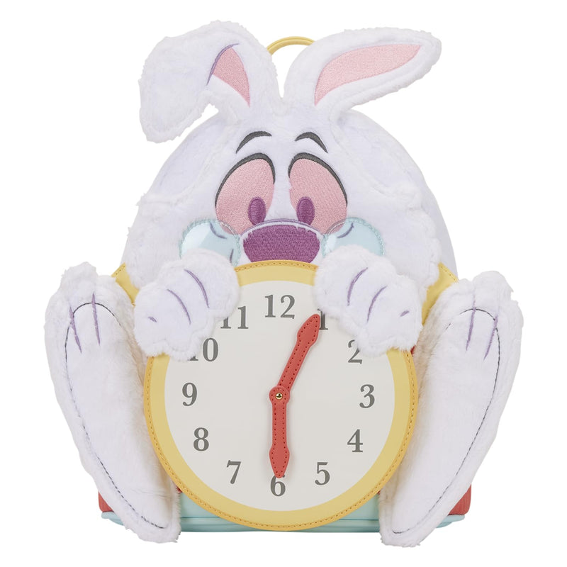 Loungefly Alice in Wonderland White Rabbit Cosplay Mini Backpack