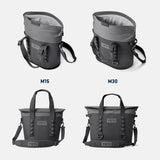 YETI Hopper M30 Portable Soft Cooler with MagShield Access, Big Wave Blue