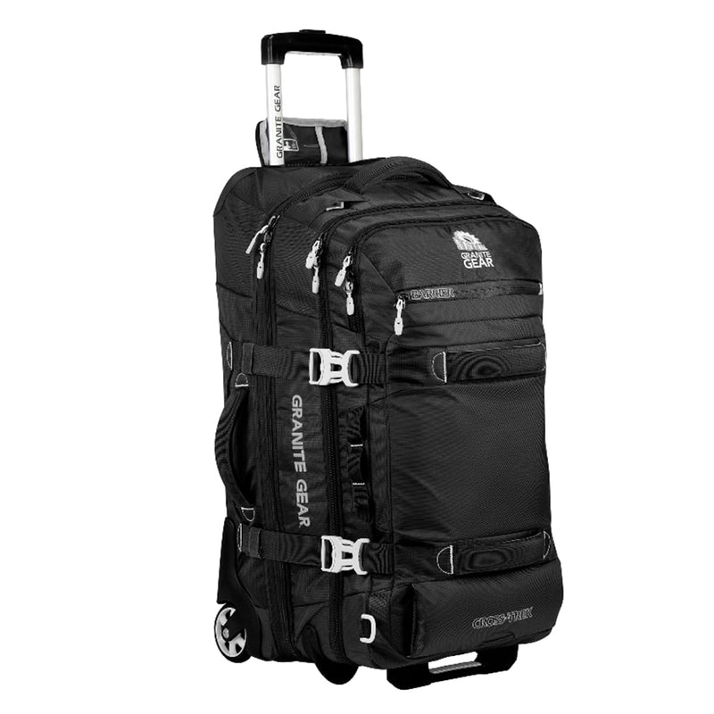 Granite Gear 79L Water-Resistant Wheeled Duffle Suitcase with Backpack Strap - Check-in Luggage Tote Softcase