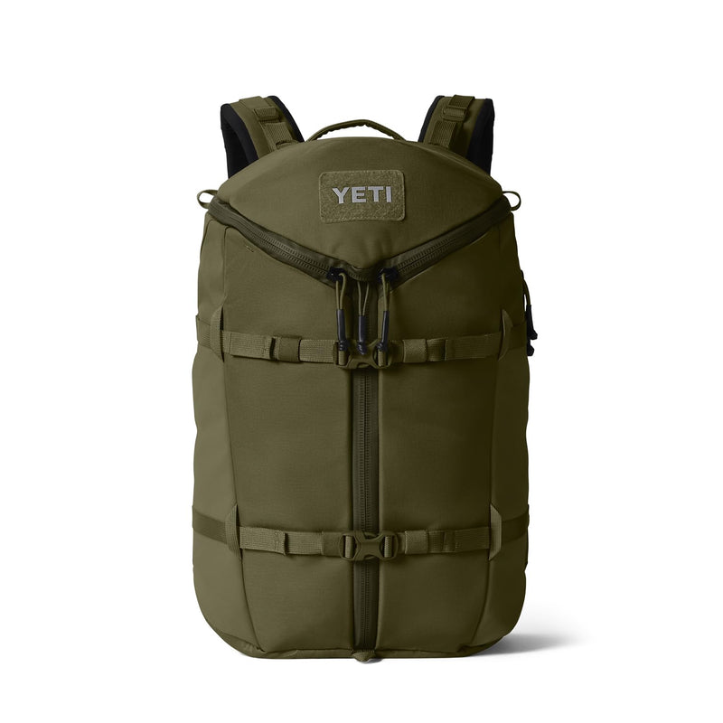 YETI Ranchero Backpack 27L, All-Day Utility Pack, Structured and Durable, Olive