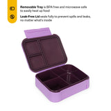 RTIC Kids' Pack & Snack Set - Includes 2-in-1 Day Backpack, Bento Box, Water Bottle & Ice Pack, School, Travel, Girls, Boys, Lavender