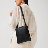 RADLEY London Summer Street Women's Mini Leather Zip Around Crossbody Bag, Black