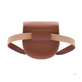 JASASCCEL Mini Fanny Pack for Girls Saddle Bag Pouch PU Leather Belt Waist Purse Hip Bumbags for Outdoors Travel Crossbody Bags