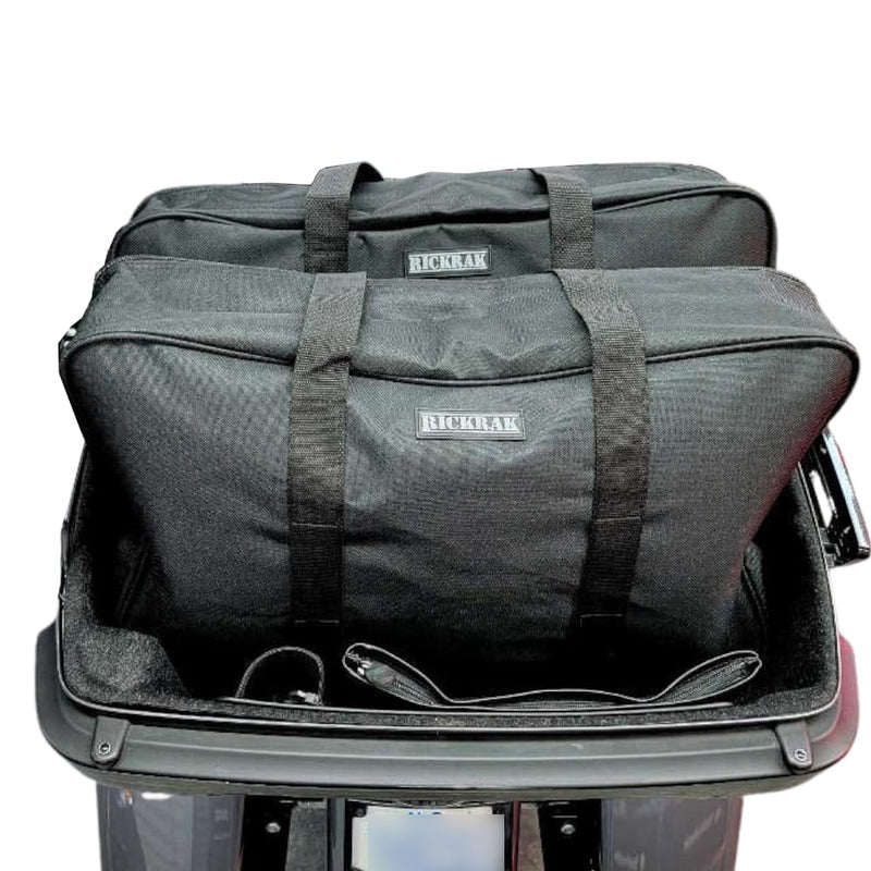 RICKRAK Tour Pak Travel Luggage, Motorcycle Luggage, Motorcycle Bags and Luggage - Motorcycle Luggage Rack Bags, Large Motorcycle Bag, Motorcycle Traveling Accessories - Portable Luggage - SOLD EACH