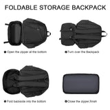 seyfocnia Gym Backpack for Men,Waterproof Gym Bag With Shoe Compartment Lightweight Travel Bag Sports Backpack Casual Daypack-Black