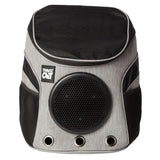 Fat Cat Backpack Carrier - Airline Approved Cat Carrier with Space Capsule Bubble for for Small Cats, Kitten - Premium Grey Heather Cat Carrier Backpack for Outdoor, Travel, Hiking, Pet Supplies