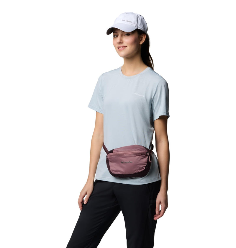 Columbia Unisex Lightweight Packable Hip Pack, Fig/Moonvista, One Size