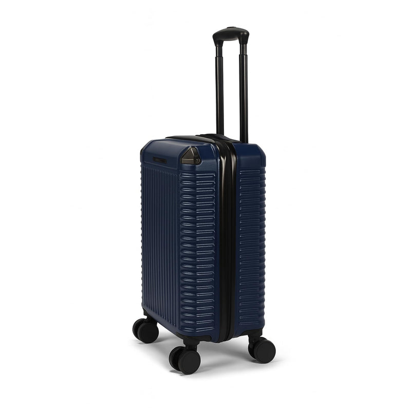 World Traveler Dejuno Abrams 3-Piece Lightweight Hardside Spinner Luggage Set - Navy
