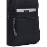 Under Armour, Womens, Studio Campus Backpack, Black/Black/Black, One Size