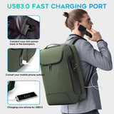 BANGE Anti-Theft Backpack,Tech Backpacks, 17 Inch Laptop Backpack with USB3.0 Charging Port, Mens Travel Backpack for Men and Women…