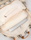 Billabong Womens Home Abroad Backpack, Black & White