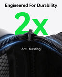 LUGGEX Carry on Luggage with Charger, Lightweight Suitcase 2 Piece with Spinner Wheels (Mint, 14/20)