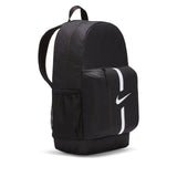 NIKE Unisex Academy Team Sports backpack (pack of 1), Black/Black/White, 18 long, Sport