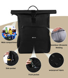DEWUR Cooler Backpack 35 Cans Large Capacity Insulated Light Cooler Backpack,Waterproof and Leak-Proof,Portable with Bottle Opener,Perfect for Picnics,Camping,Beach,Hiking,Shopping20L（Black 35Cans）