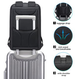 BANGE Anti Theft Backpack,Smart Work Backpack with USB Charging Port, Business Laptop Fit for 15.6 INCH Laptop…