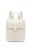 Calvin Klein Clove Triple Compartment Flap Backpack, Cherub White, One Size