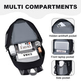 MIYCOO Backpack - Ultra Lightweight Packable Backpack for Travel Camping, Hiking Back Pack Waterproof Foldable Daypack for Men Women Black