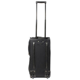 Dejuno 22-Inch Duffel Bag with Telescopic Handle In-Line Skate Wheels and Adjustable Shoulder Strap