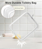 Quatish Travel Bottles for Toiletries 6 Pack, Original Patented Leakproof 3 oz Tsa Approved Travel Size Containers, BPA Free Silicone Shampoo and Conditioner Bottles, Camping Essentials