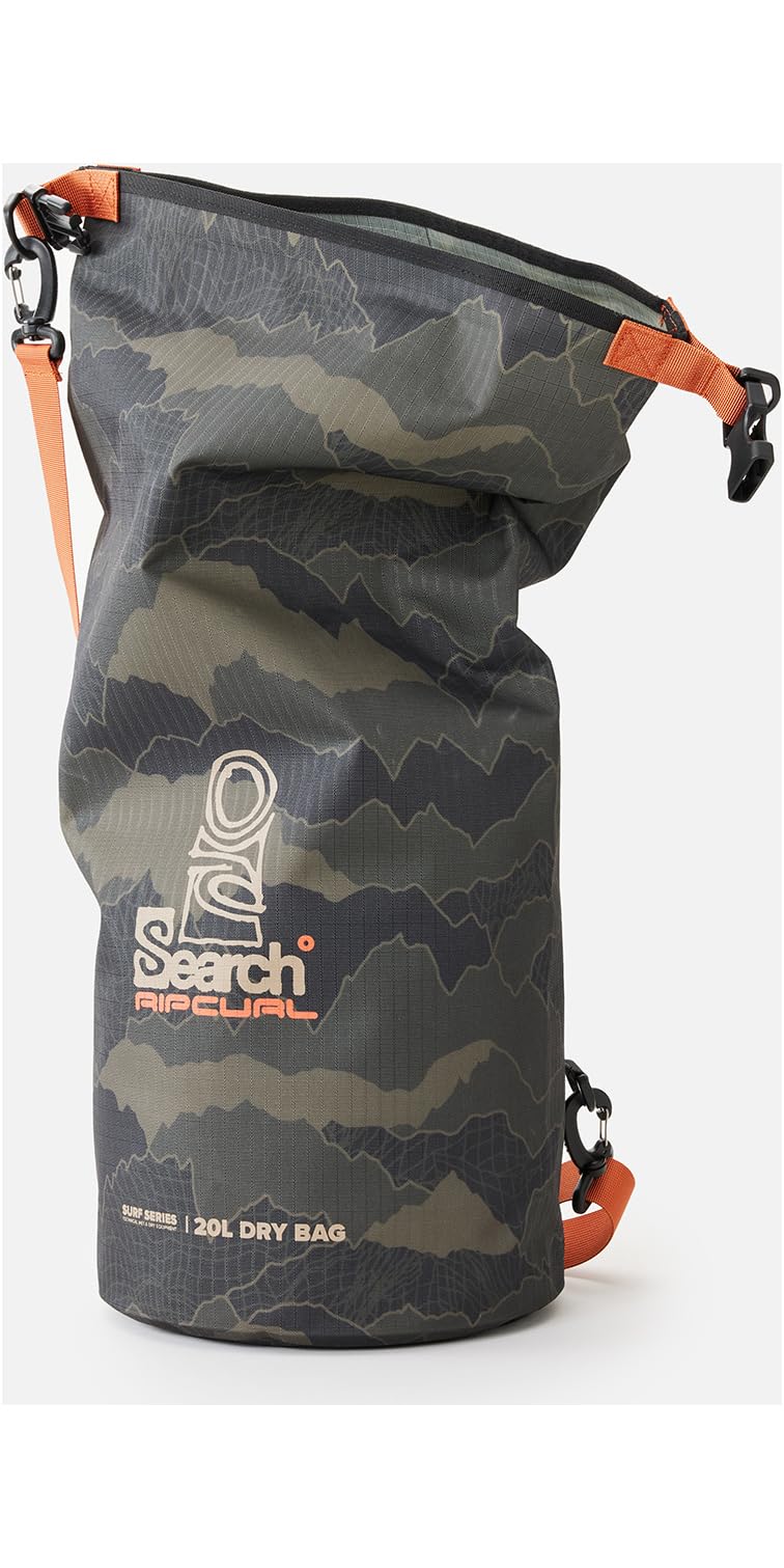 Rip Curl Surf Series Barrel Bag 20L 14SMUT - Black/Olive