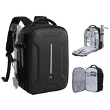 llano 22L Hardshell Camera Backpack, Photography Backpack Hard Shell Camera Bag for DSLR & Mirrorless Camera for Sony Canon Nikon Fujifilm, Travel Backpack with 15.6" Laptop & Drone Compartment, large
