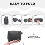 MIYCOO Backpack - Ultra Lightweight Packable Backpack for Travel Camping, Hiking Back Pack Waterproof Foldable Daypack for Men Women Grey