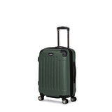 Kenneth Cole REACTION Renegade Luggage Expandable 8-Wheel Spinner Lightweight Hardside Suitcase, Cilantro, 20-inch Carry On