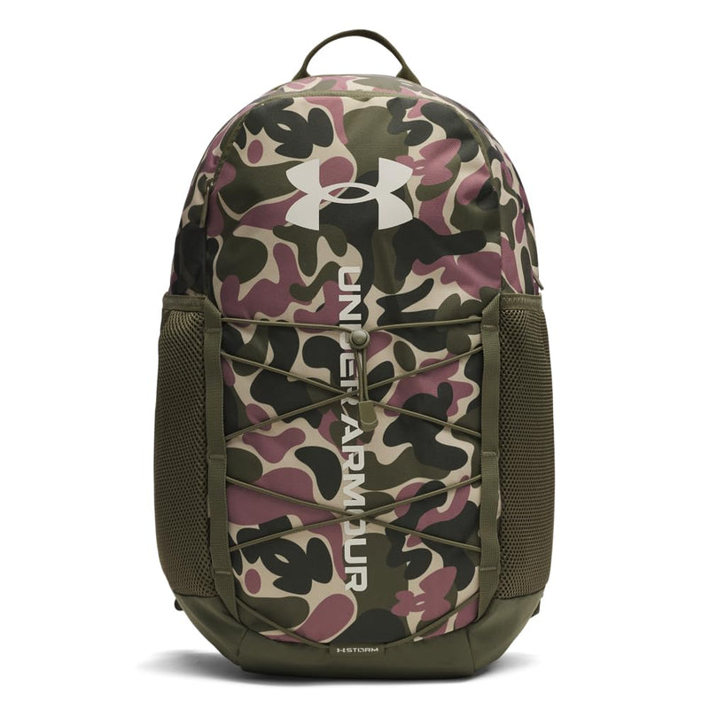 Under Armour Unisex Hustle Sport 6.0 Backpack, (390) Marine OD Green/Marine OD Green/Summit White, One Size Fits Most