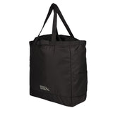 Eddie Bauer Stowaway Packable Tote Bag | Reusable | Travel | Lightweight | Compact | Foldable | Large Capacity | Ripstop Nylon | 25L - Onyx Black