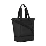 PUMA Women's Lilth Tote, Stylish Carryall with Removable Strap, Pockets & Bottom Compartment, Black, OS