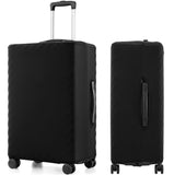 LUGGEX Luggage Cover, Suitcase Covers for Luggage with Hook & Loop Bottom Closure, Luggage Covers for Suitcase Tsa Approved (24-27 Inch)