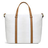 RADLEY London Farringdon Women's Medium Leather Ziptop Satchel Bag, Bright White