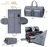 Modoker Tie Case Bag and Convertible Garment Duffel Bag