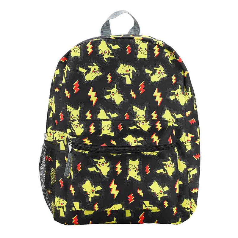 Bioworld Pokemon Pikachu All-Over Print 16" Backpack