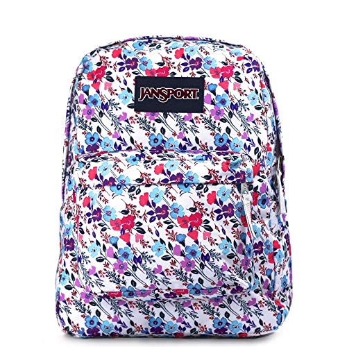 JanSport SuperBreak One Backpack - Durable, Lightweight Bag with 1 Main Compartment, Front Utility Pocket with Built-in Organizer, Premium Backpack, Petal To The Metal