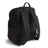 Vera Bradley Women's Premium Cotton Large Bancroft Backpack, Moonless Night, One Size