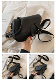 PURFANREE Women Trendy Small Clutch Purse Saddle Shoulder Bag Underarm Handbag Satchel HandBag Crossbody Bag