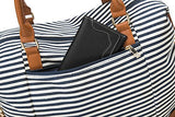 Bluboon Travel Tote Bags with Zipper Ladies Canvas Bag Weekender Overnight Bag for Women Carry on Duffel Bag Trolley Sleeve