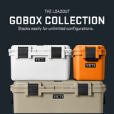 Yeti Loadout GoBox 30 Gear Case King Crab Orange 2.0, Gobox 30 - King Crab, Classic