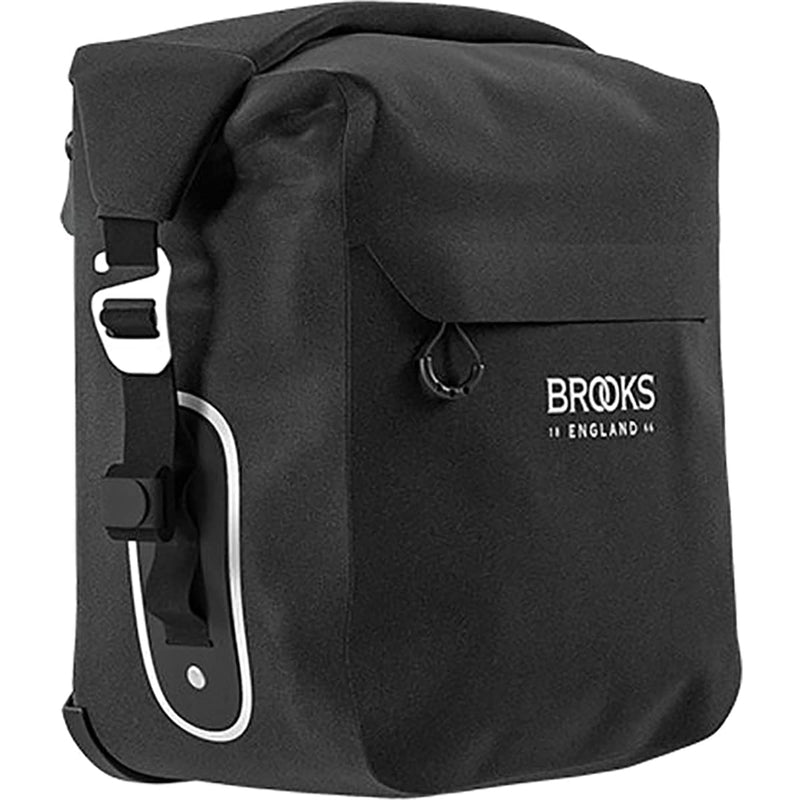 Brooks England Scape Pannier, Cycling and Gravel Bag, Black, Small
