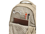 Under Armour Unisex-Adult Hustle Lite Backpack, (045) Downpour Gray / / Metallic Gold, One Size Fits All