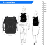 MOSISO Camera Backpack,DSLR/SLR/Mirrorless Photography Camera Bag Full Open Waterproof Hardshell Bag with Insert&Tripod Holder&Laptop Compartment Compatible with Canon/Nikon/Sony, Black