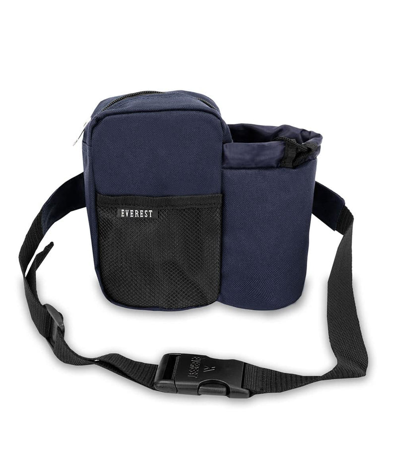 Everest Sports Bottle Waist Pack, Navy, One Size