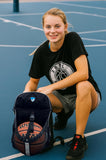 Hard Work Sports Basketball Backpack with Ball Compartment Spacious Shoe Storage for Basketball, Large Sports Bag