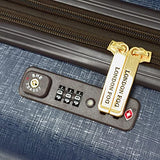 London Fog Brentwood II 25" EXPANDABLE HARDSIDE SPINNER Classic Blue