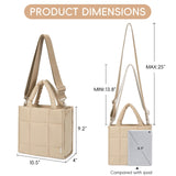 CLUCI Puffer Tote Bag for Women, Quilted Puffy Handbag, Lightweight Travel Crossbody Bag, Shoulder Purses for Shop Work Gym