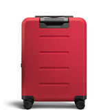 D_b_ Ramverk Front-Access Carry-On 21 Inch Hardside Luggage, Compact Suitcase with Silent 360 Spinner Wheels, TSA Lock, Interior Laptop Compartment and Two Zipper Dividers, Sprite Lightning Red