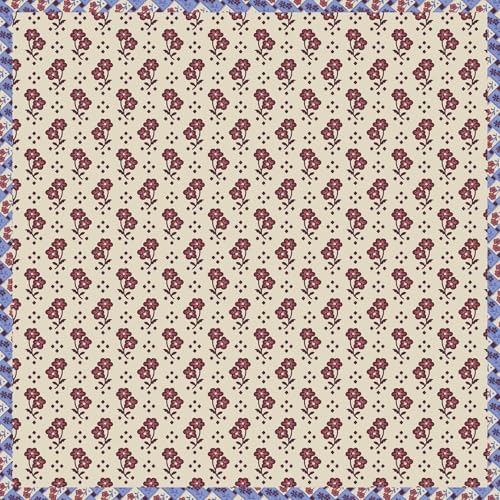 Vera Bradley Women's Premium Cotton Bancroft Backpack, Rachel Ditsy, One Size