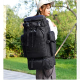 YFREAL 80L Hiking Camping Backpack,Hunting Backpack for Outdoor,Large Pack Waterproof,Tactical Backpack for Men Women