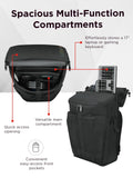 Lenovo Legion Active 17-inch Gaming Backpack - Black - Laptop Compartment - Durable & Water Resistant - Water Bottle Pocket